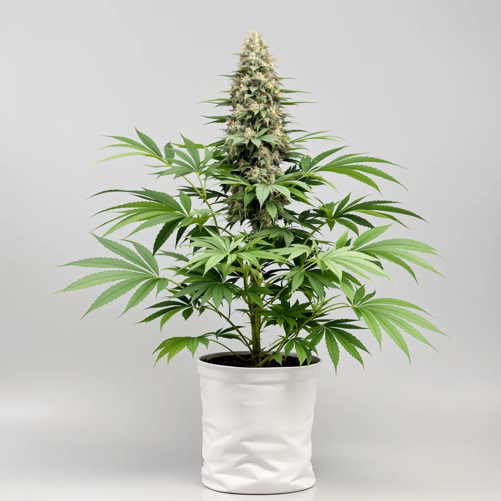A-10 cannabis bud close-up showing dense purple-tinged calyxes