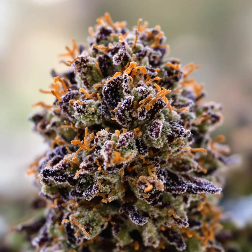 A-Train cannabis plant in flowering stage — 90-130 cm feminised