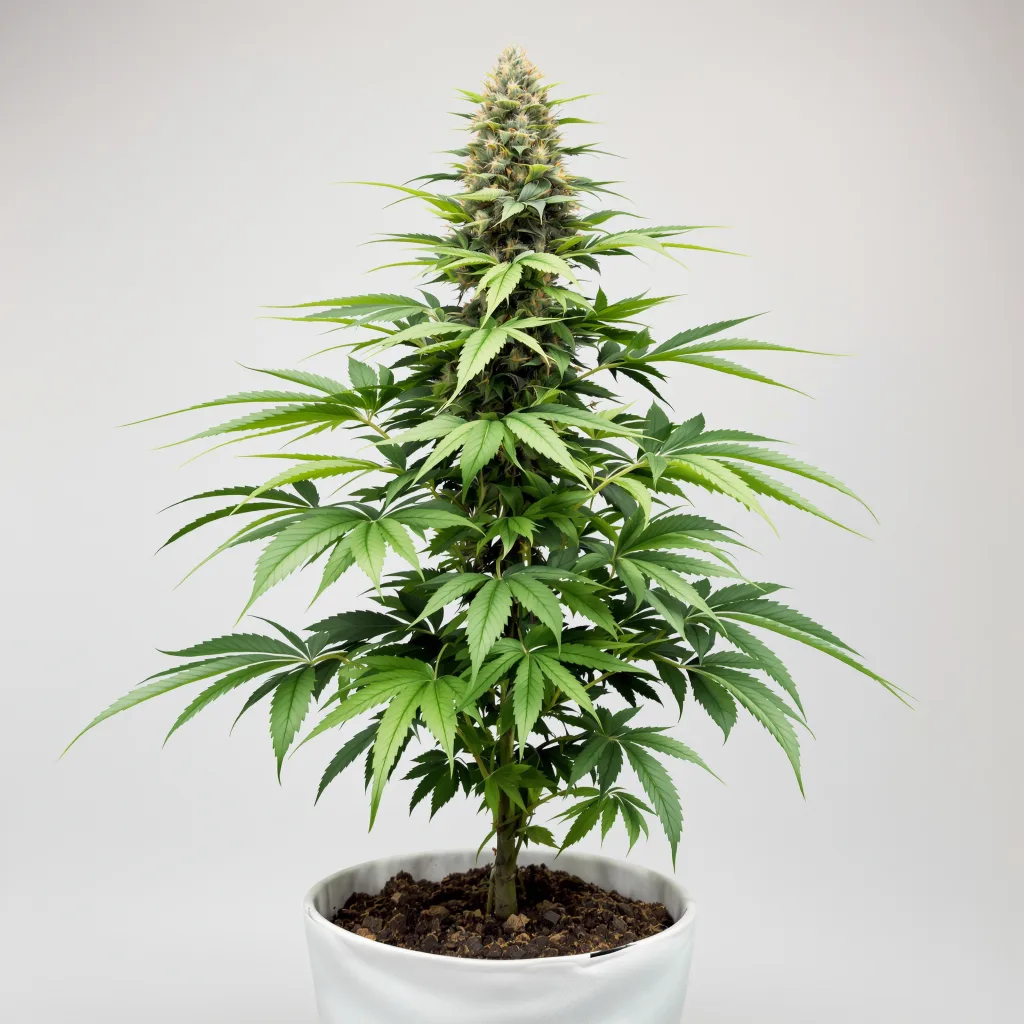 Afghan Skunk cannabis bud close-up showing dense purple-tinged calyxes