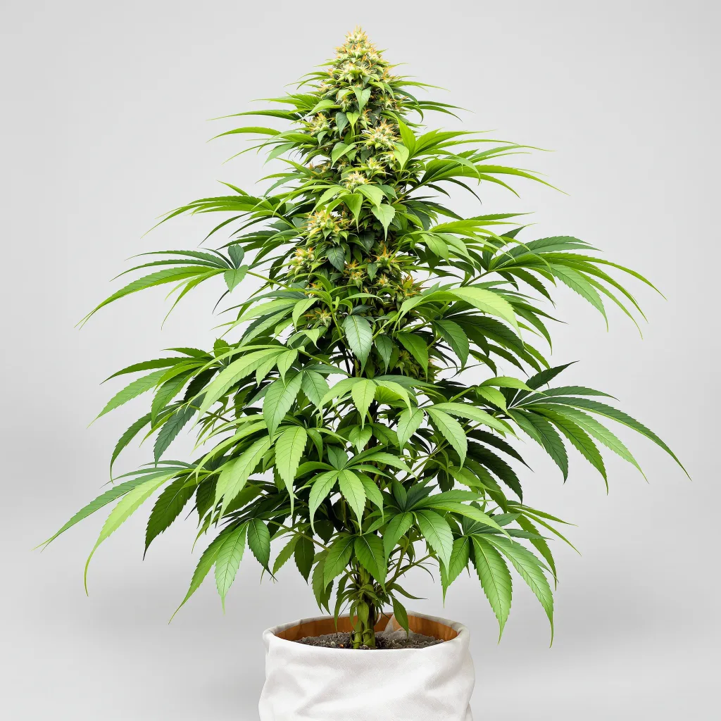 Afghani Bullrider cannabis bud close-up showing dense purple-tinged calyxes