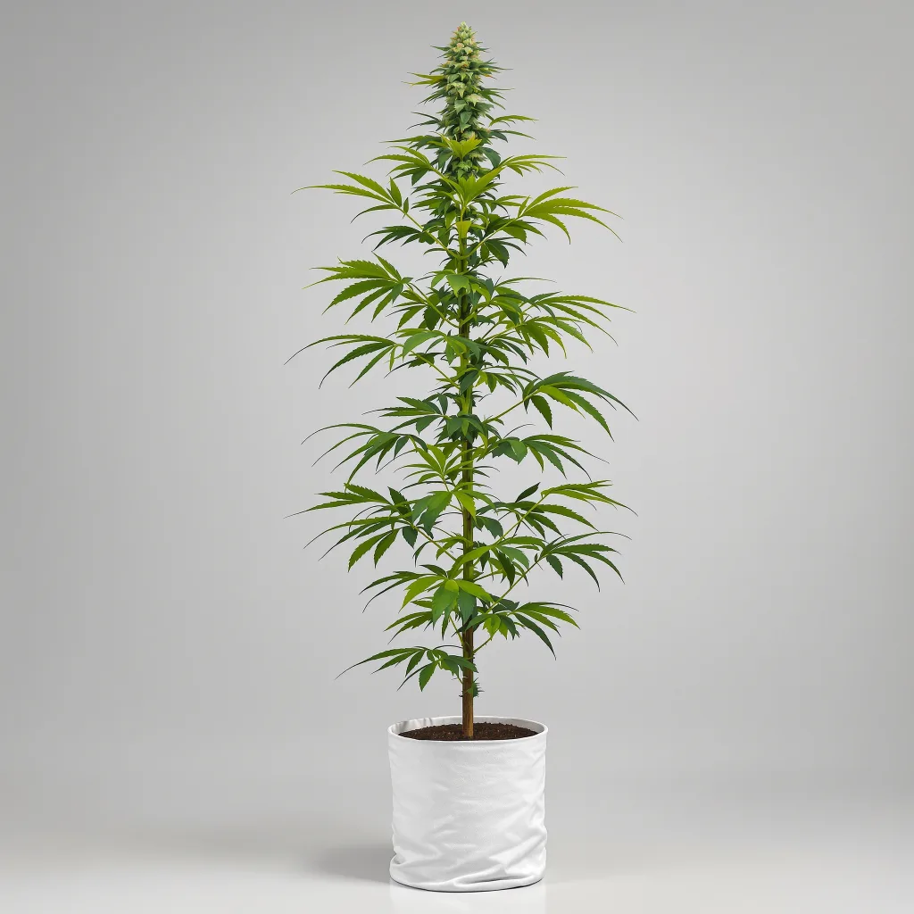 Allen Wrench cannabis bud close-up showing lime-green airy structure