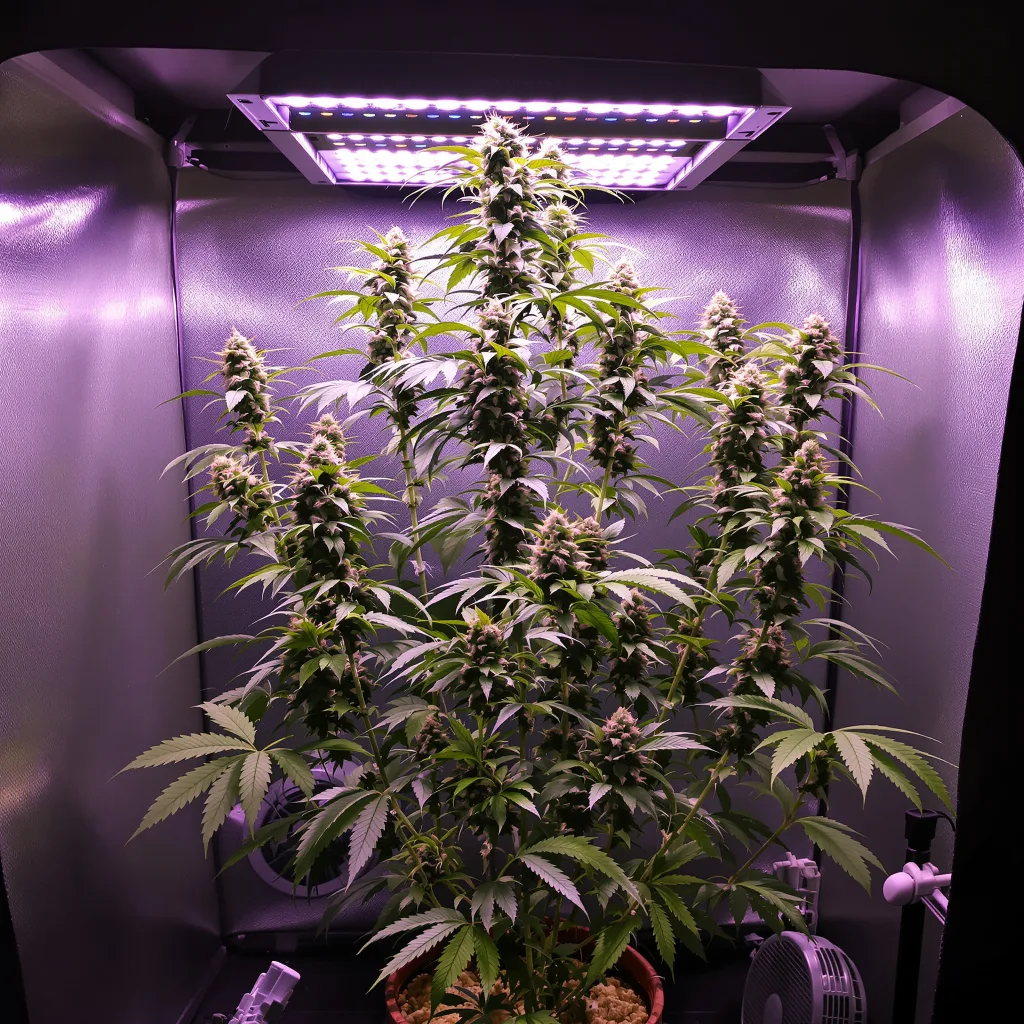 Allen Wrench 20% indica / 80% sativa flower with visible trichomes