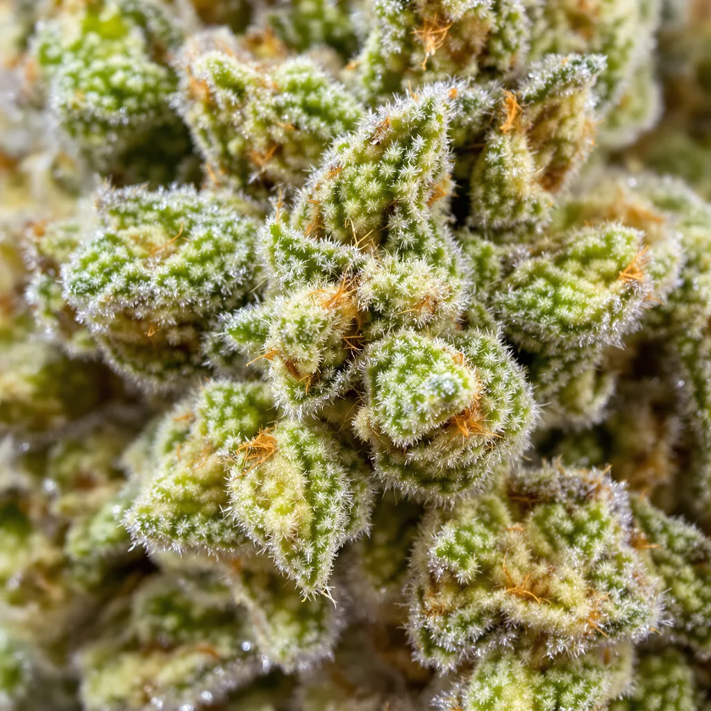 Alpha Blue cannabis plant in flowering stage — 150-200 cm feminised