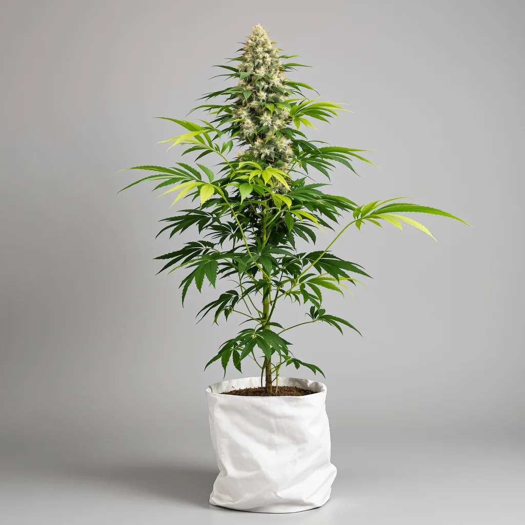Apple Mintz cannabis bud close-up showing open-bud structure with orange pistils