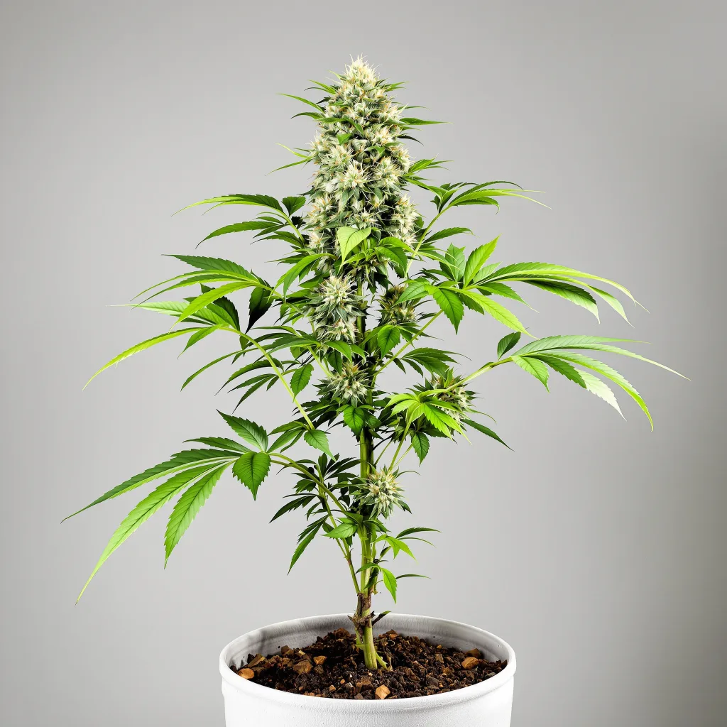 Avidekel CBD cannabis bud close-up showing pale-green low-resin flower