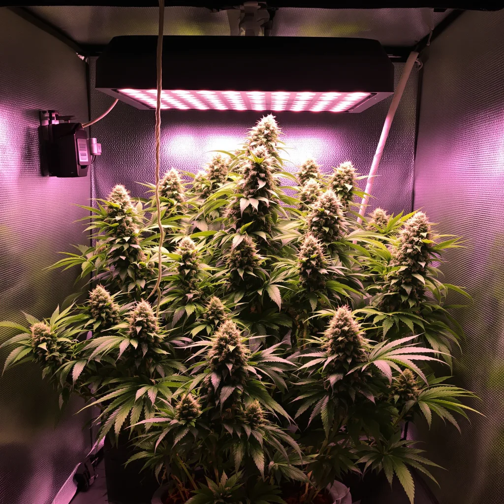 BCN Diesel CBD 57% indica / 43% sativa flower with visible trichomes