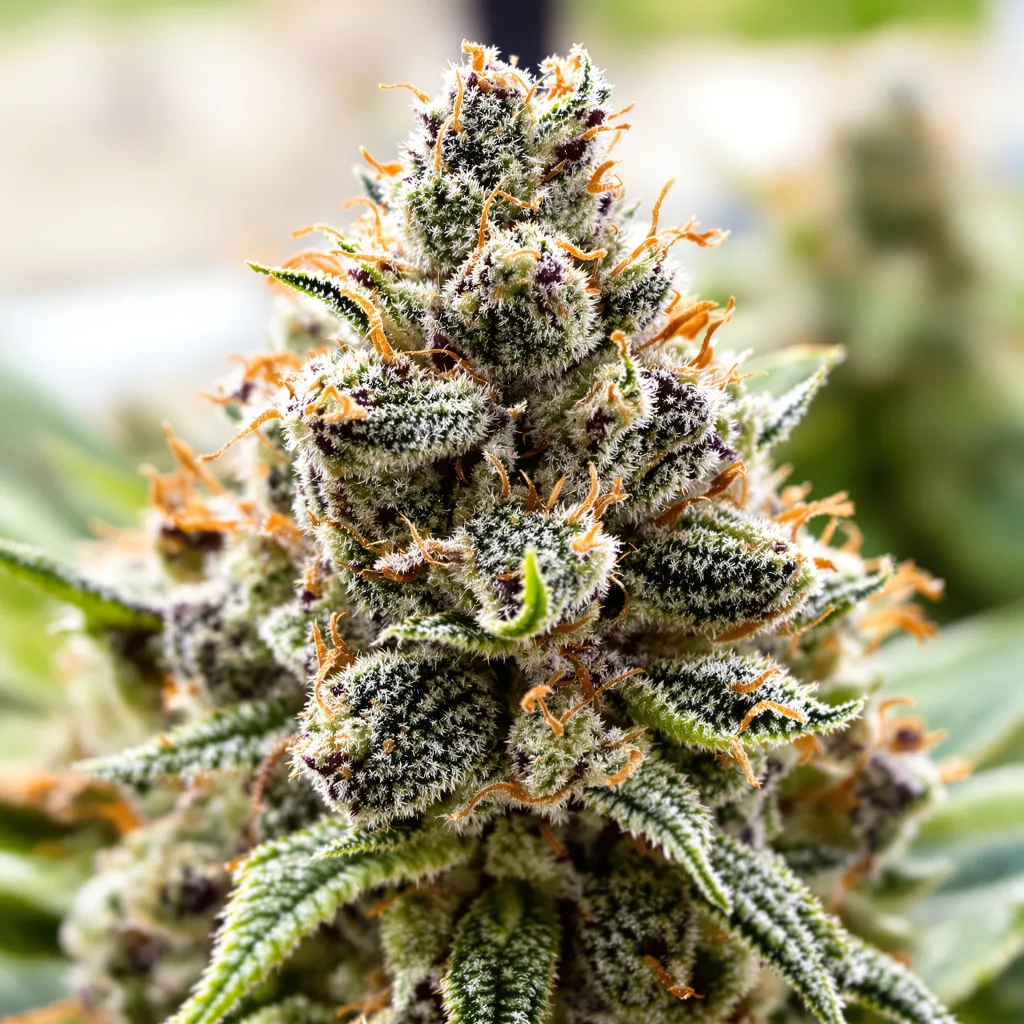 Big Buddha Cheese cannabis plant in flowering stage — 120-180 cm feminised