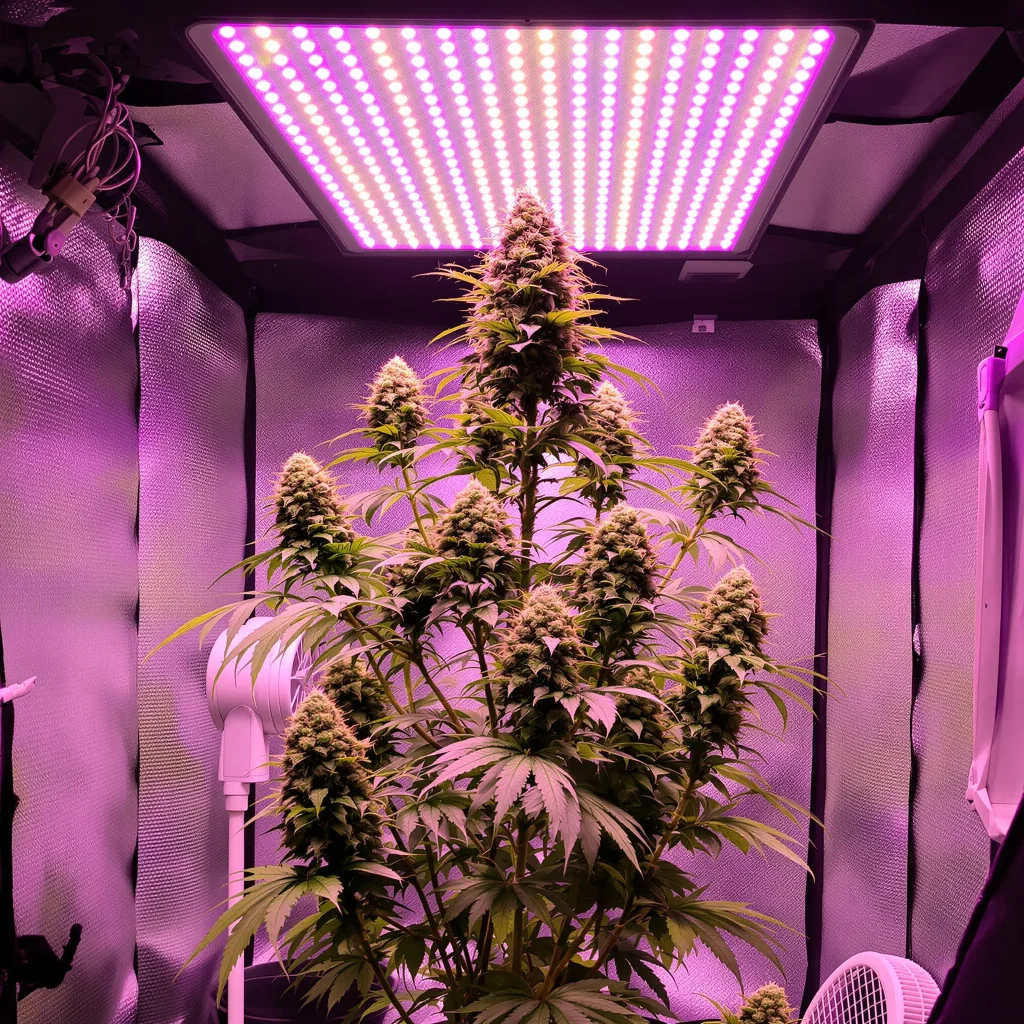 Big Devil cannabis plant in flowering stage — 60-100 cm autoflower