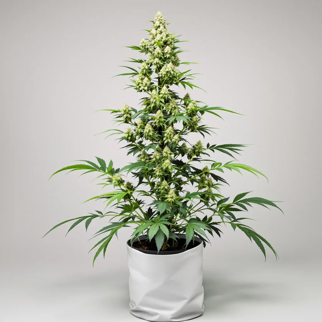 Bio Diesel cannabis bud close-up showing balanced bud structure with frosted trichomes