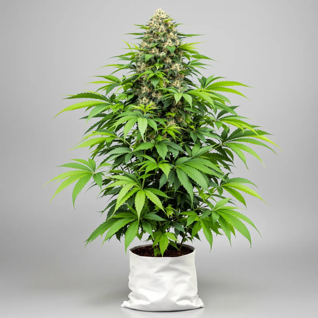 Biochem cannabis bud close-up showing dense purple-tinged calyxes
