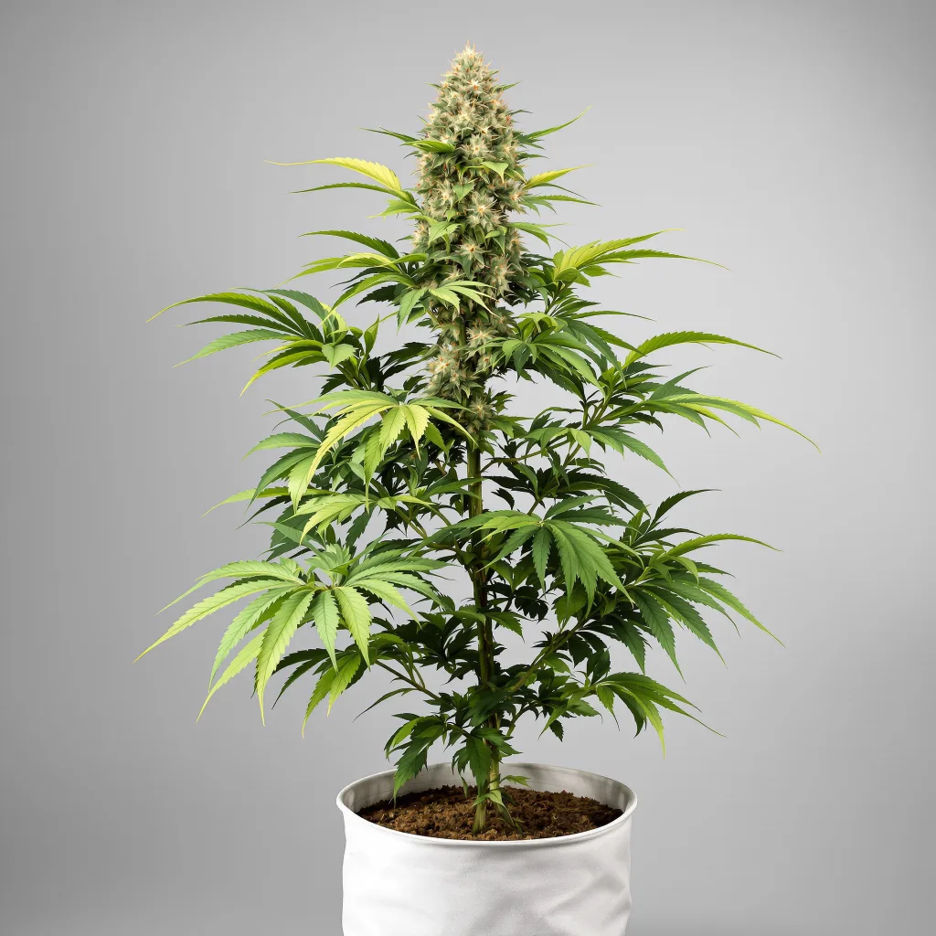 Birthday Cake Kush cannabis bud close-up showing dense forest-green nugs