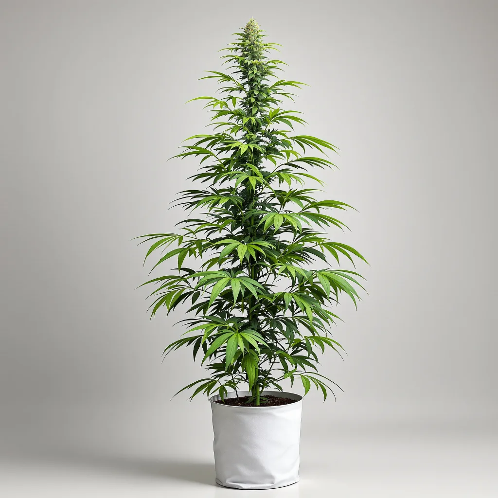 Black Cherry Soda cannabis bud close-up showing lime-green airy structure