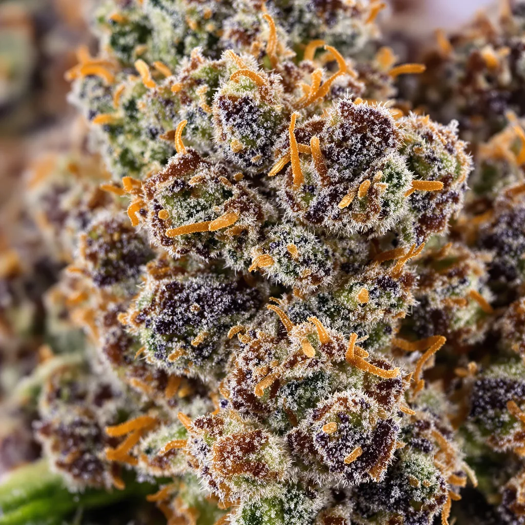 Blue Alien cannabis plant in flowering stage — 90-130 cm feminised