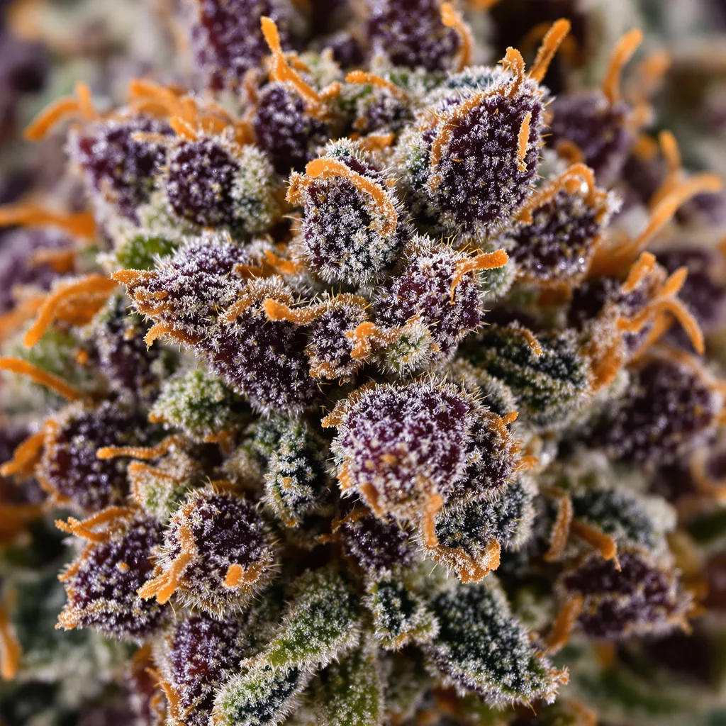Blue Blood cannabis plant in flowering stage — 90-130 cm feminised