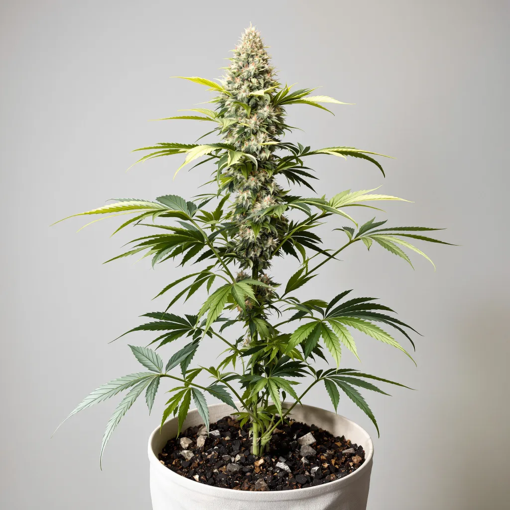 Blue Cookies cannabis bud close-up showing dense forest-green nugs
