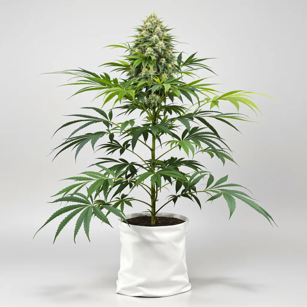 Blue Diesel cannabis bud close-up showing dense purple-tinged calyxes