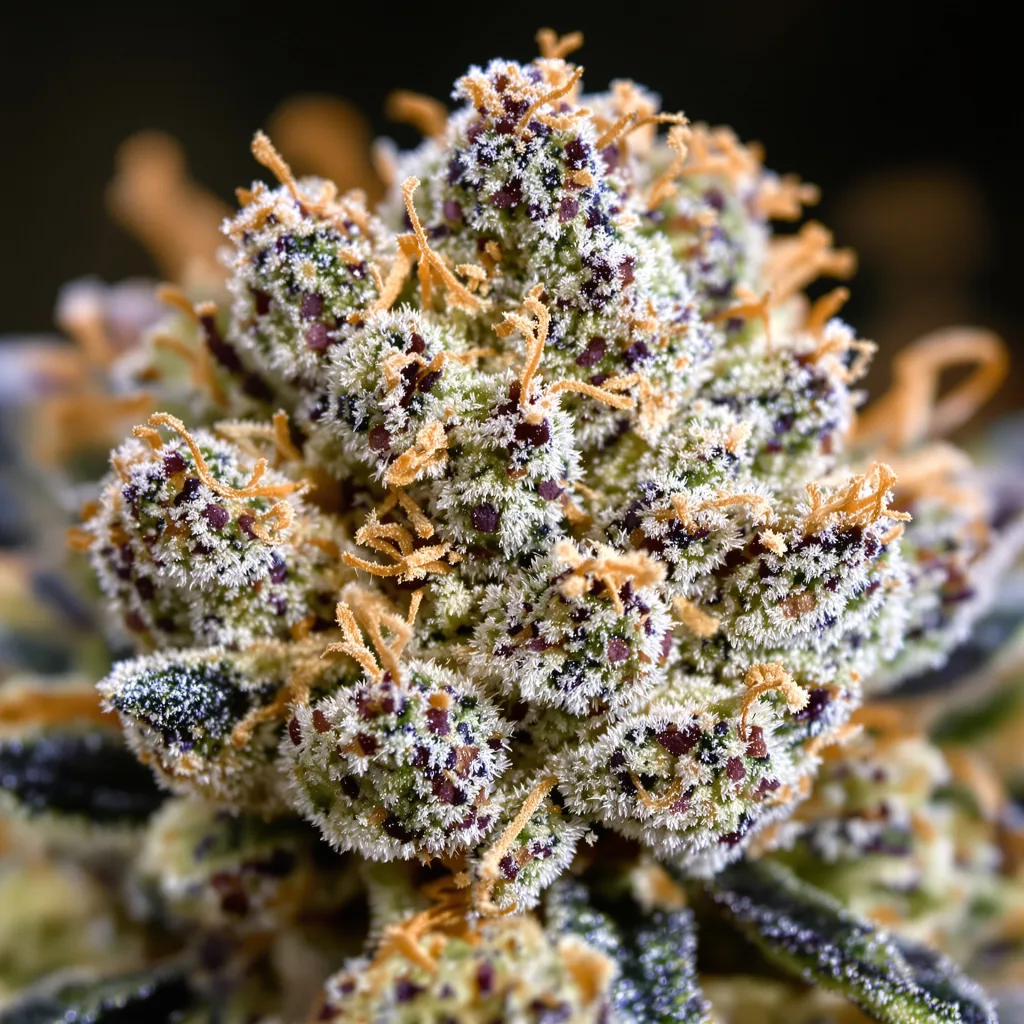 Blue Goo cannabis plant in flowering stage — 120-180 cm feminised