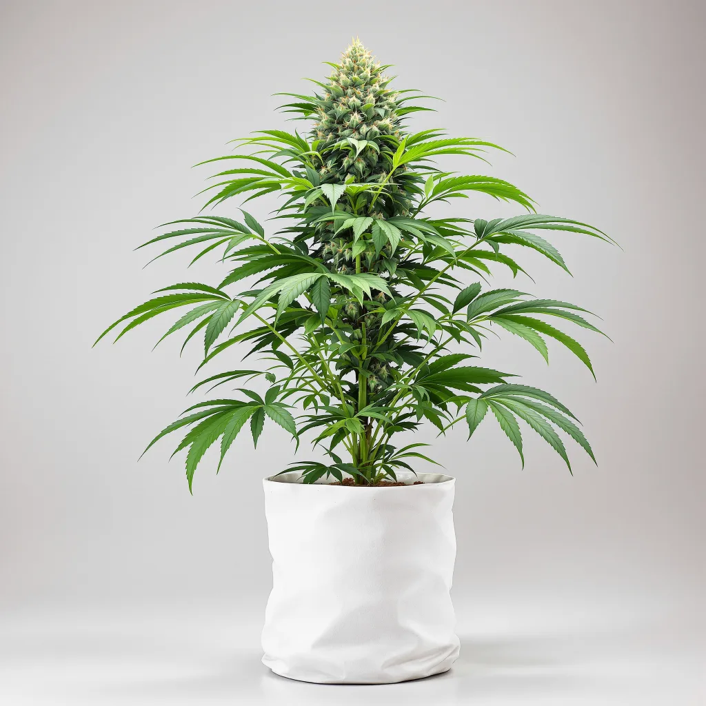 Blue Mystic cannabis bud close-up showing dense purple-tinged calyxes