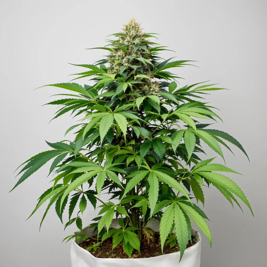 Blue Persuasion cannabis bud close-up showing dense purple-tinged calyxes