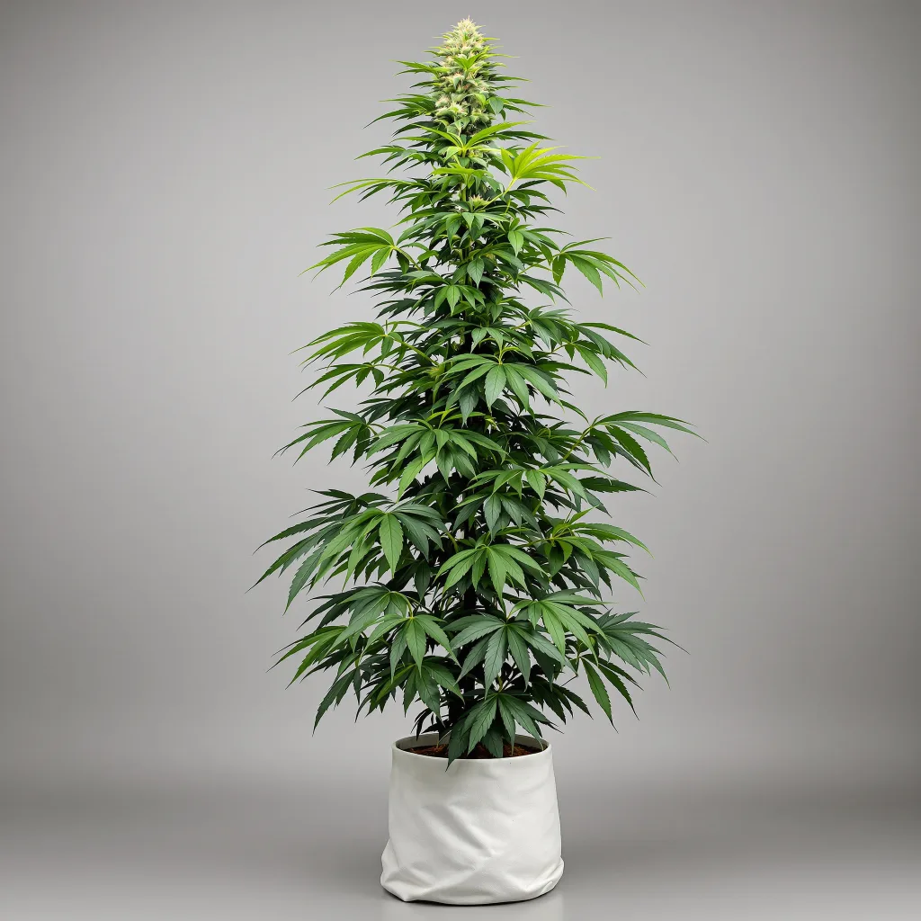 Blue Princess cannabis bud close-up showing lime-green airy structure