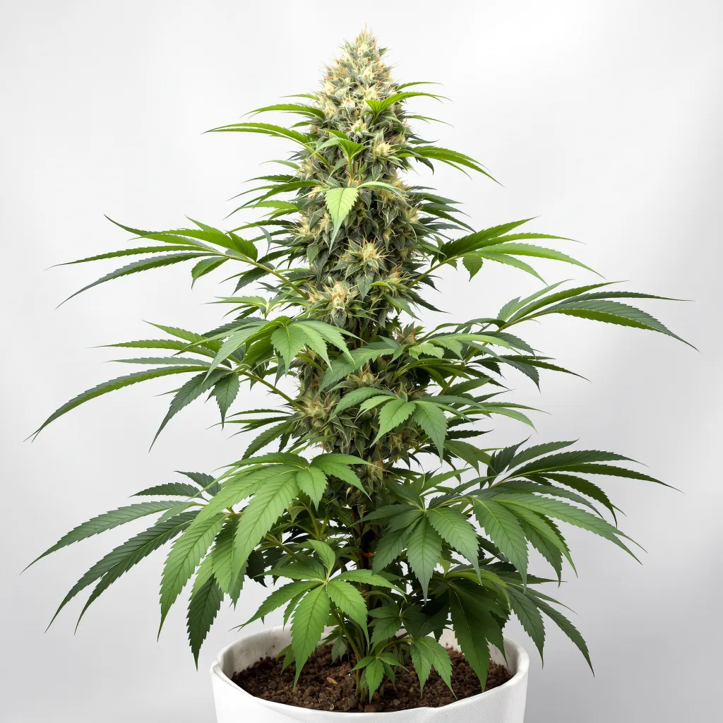 Blue Zombie cannabis bud close-up showing dense purple-tinged calyxes