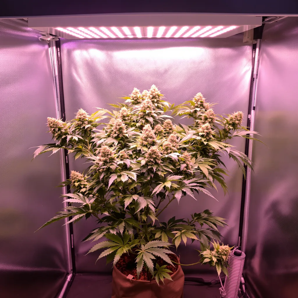Blueberry cannabis plant in flowering stage — 60-100 cm autoflower