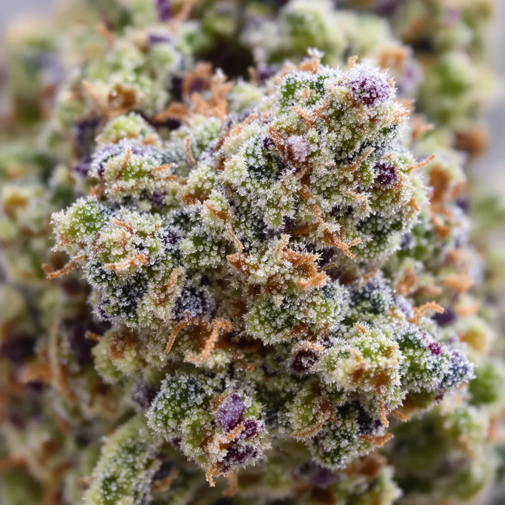 Blueberry Haze cannabis plant in flowering stage — 60-100 cm autoflower