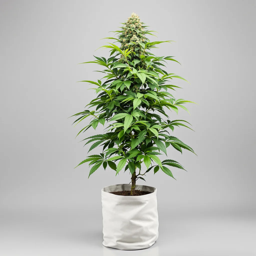 Blueberry Space Cake cannabis bud close-up showing dense purple-tinged calyxes