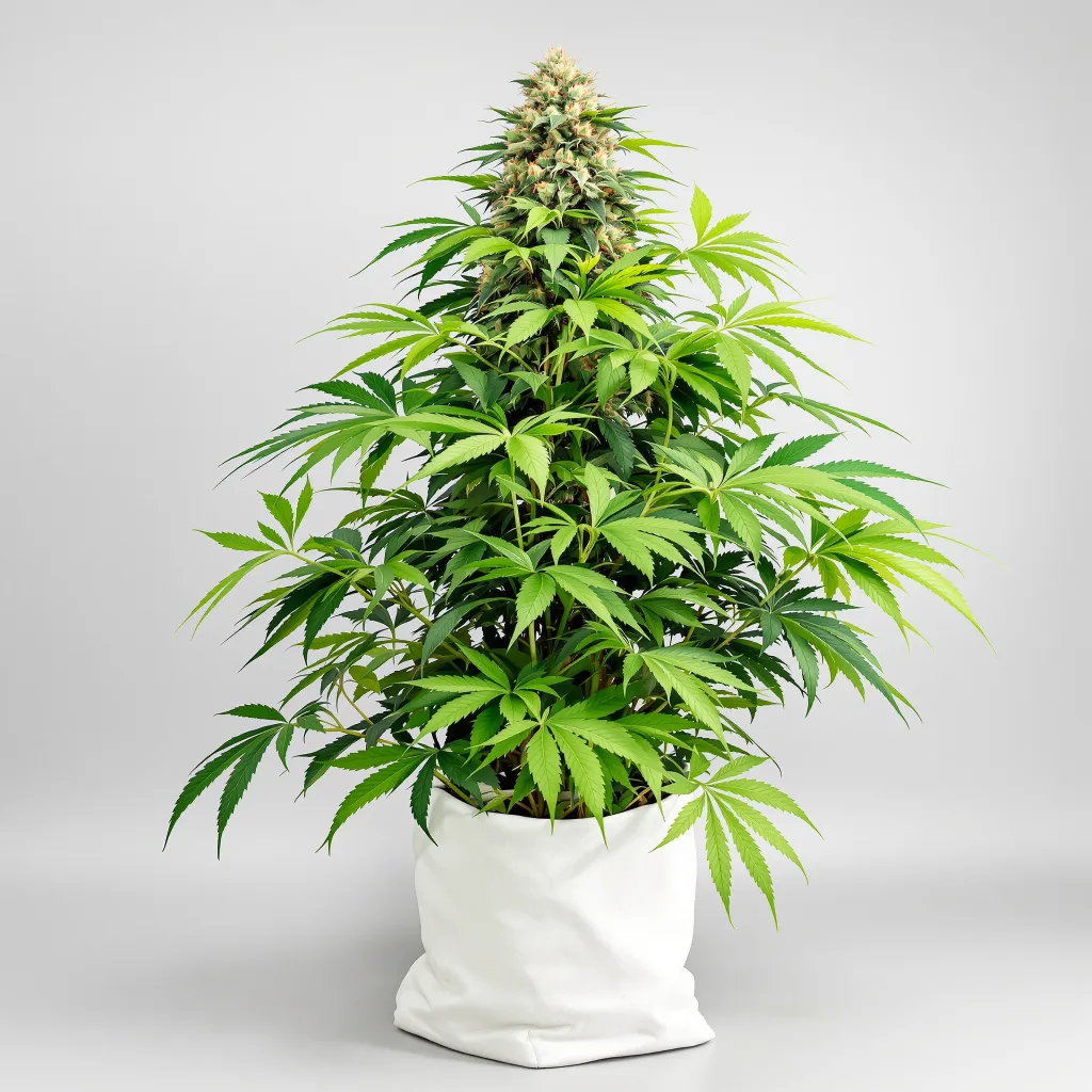 Bubba Gift cannabis bud close-up showing dense purple-tinged calyxes