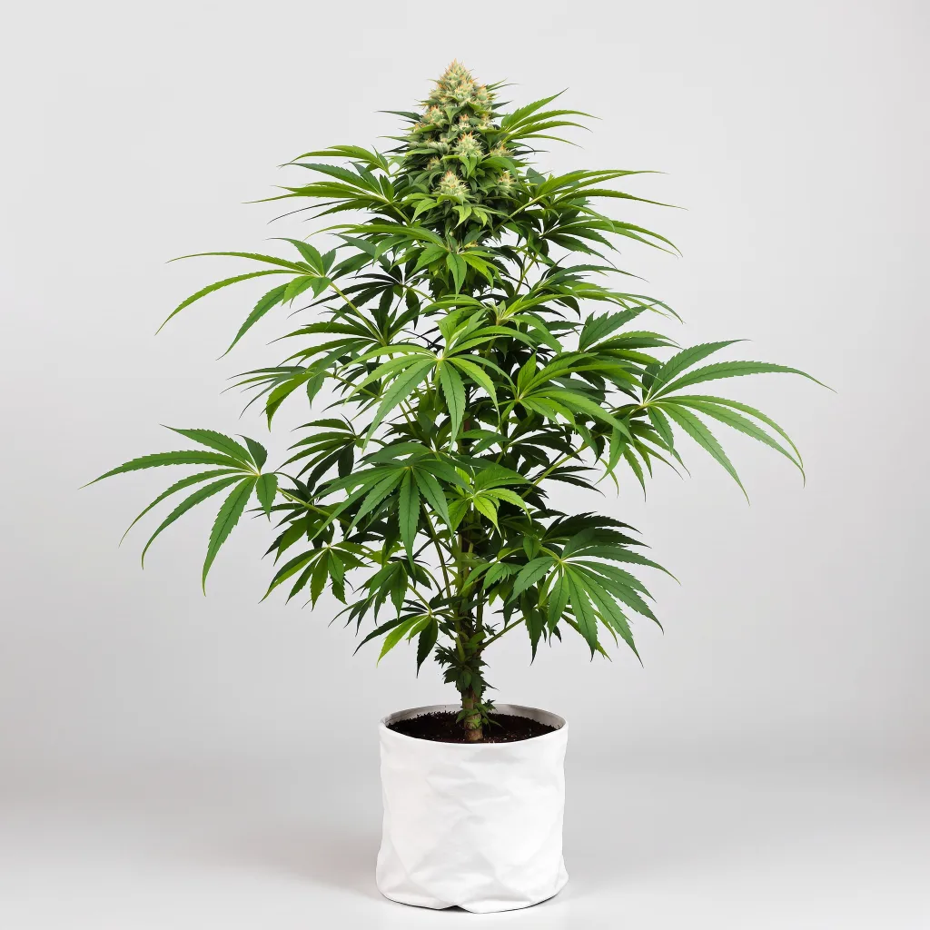 Butter OG cannabis bud close-up showing dense purple-tinged calyxes
