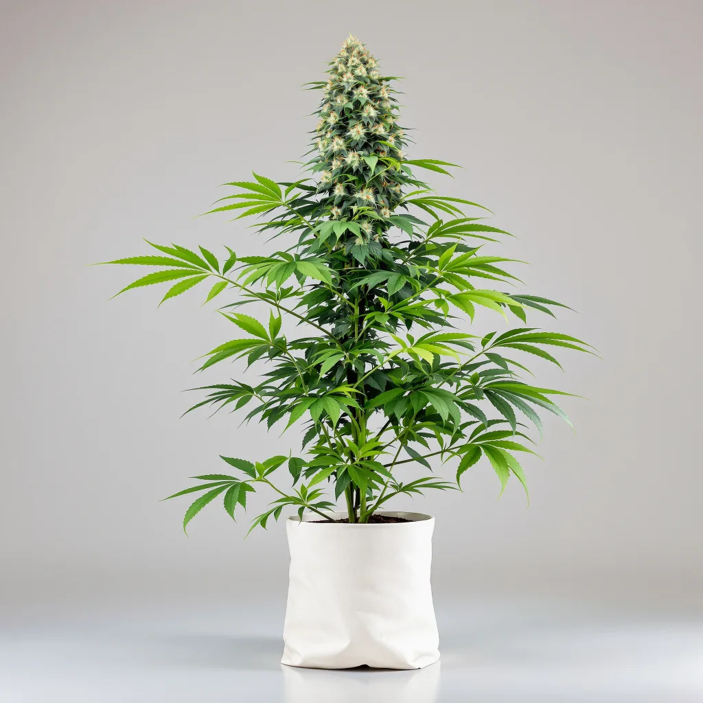 Candy Cream cannabis bud close-up showing dense purple-tinged calyxes