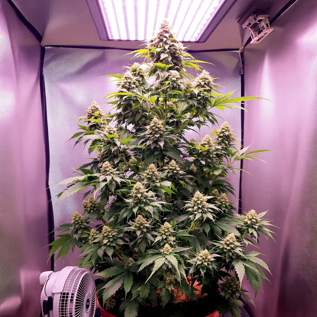 Candy Kush cannabis plant in flowering stage — 60-100 cm autoflower