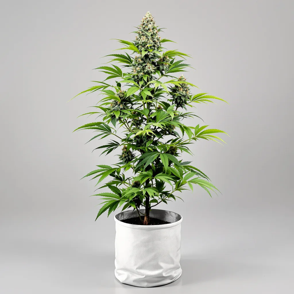 Candyland Peyote cannabis bud close-up showing balanced bud structure with frosted trichomes