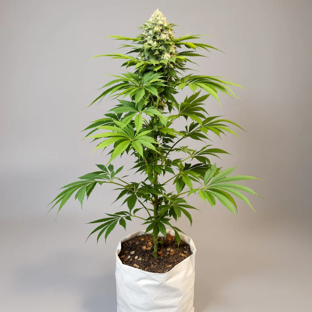 CBD Blue Shark cannabis bud close-up showing pale-green low-resin flower