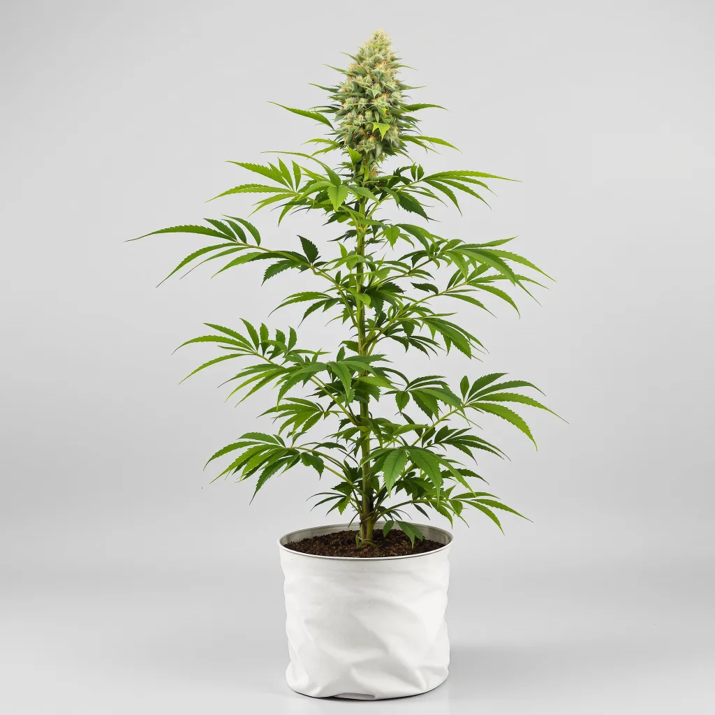 CBD Critical Mass cannabis bud close-up showing pale-green low-resin flower