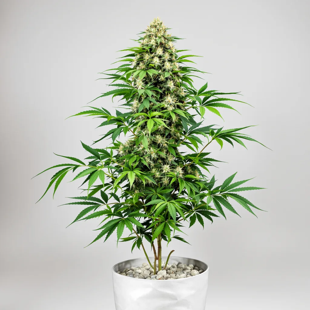 CBD Fast Eddy cannabis bud close-up showing pale-green low-resin flower