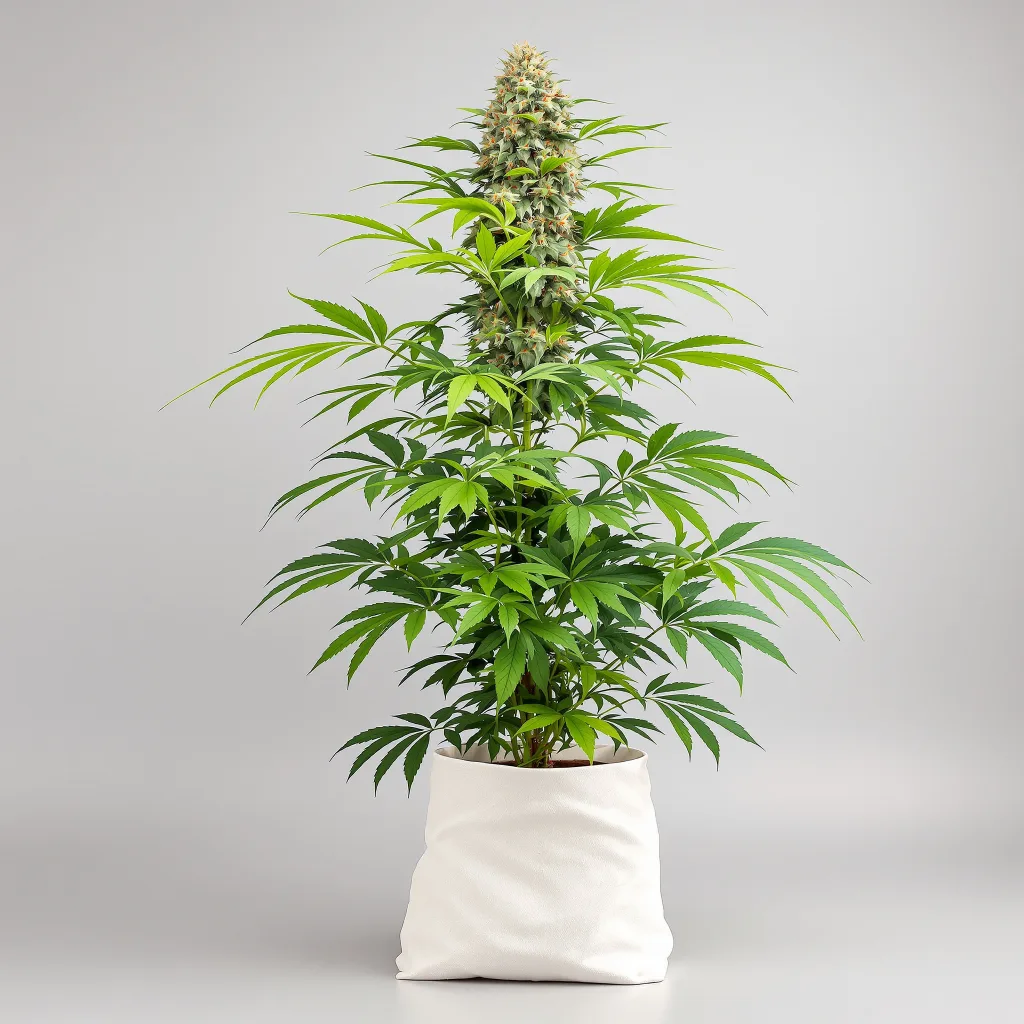 CBD Haze cannabis bud close-up showing pale-green low-resin flower
