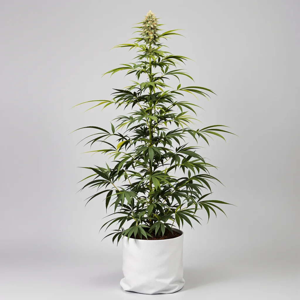 Chem Valley Kush cannabis bud close-up showing lime-green airy structure