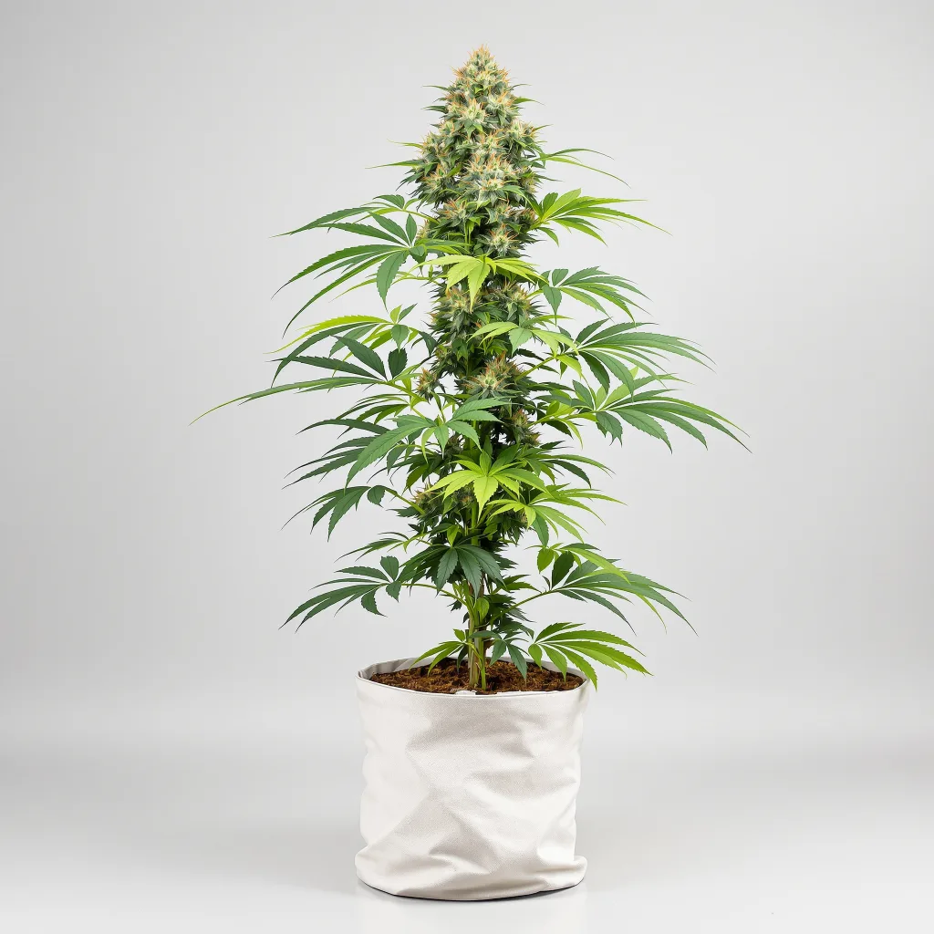 Chemdawg 91 cannabis bud close-up showing open-bud structure with orange pistils
