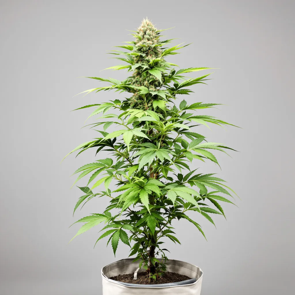 Cherry Chem cannabis bud close-up showing balanced bud structure with frosted trichomes