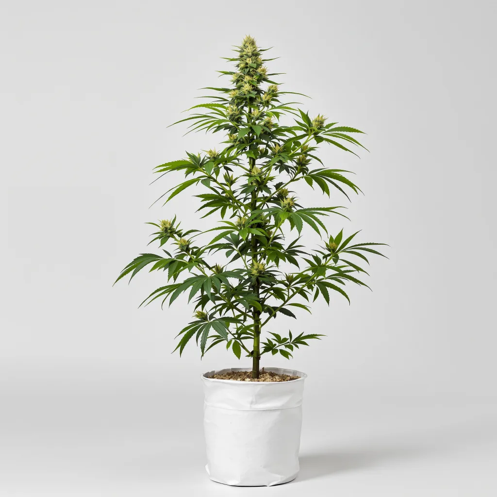 Cherry Diesel cannabis bud close-up showing balanced bud structure with frosted trichomes