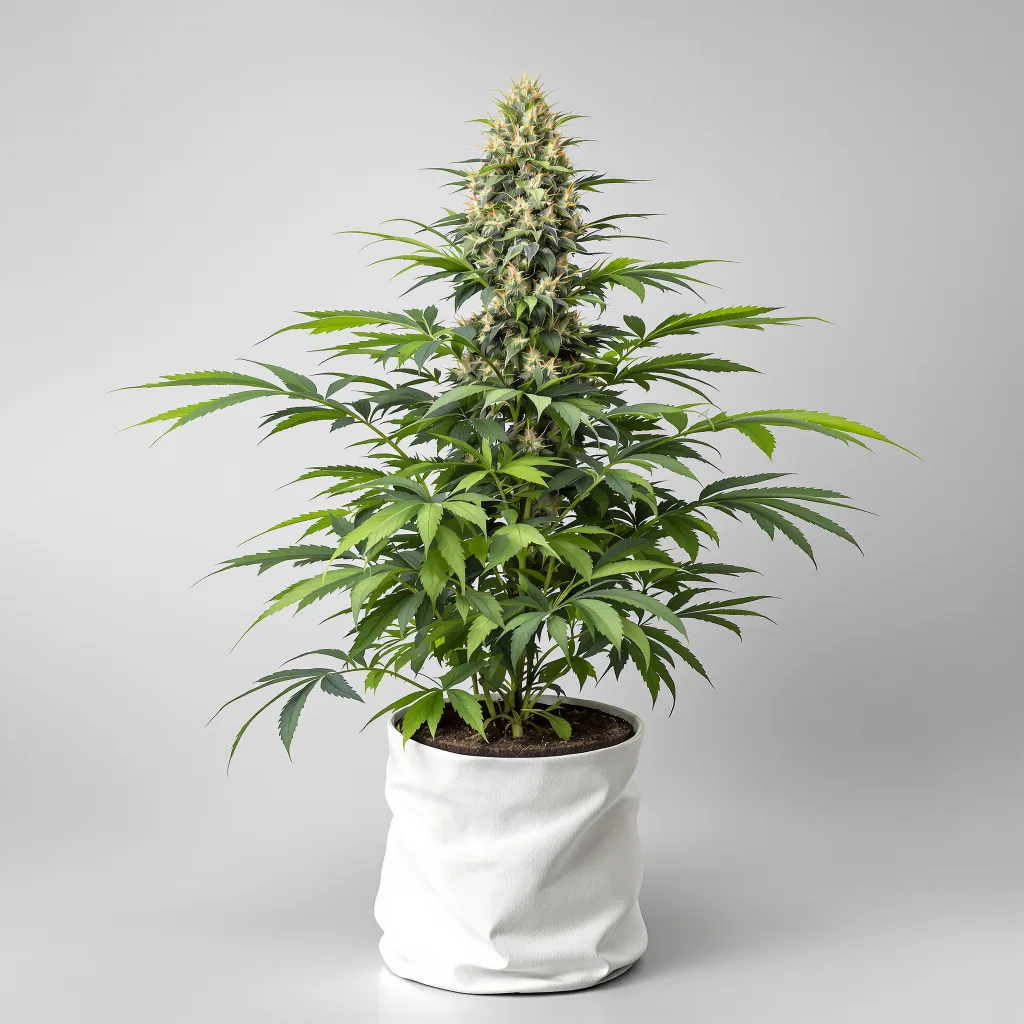Cherry OG cannabis bud close-up showing dense purple-tinged calyxes