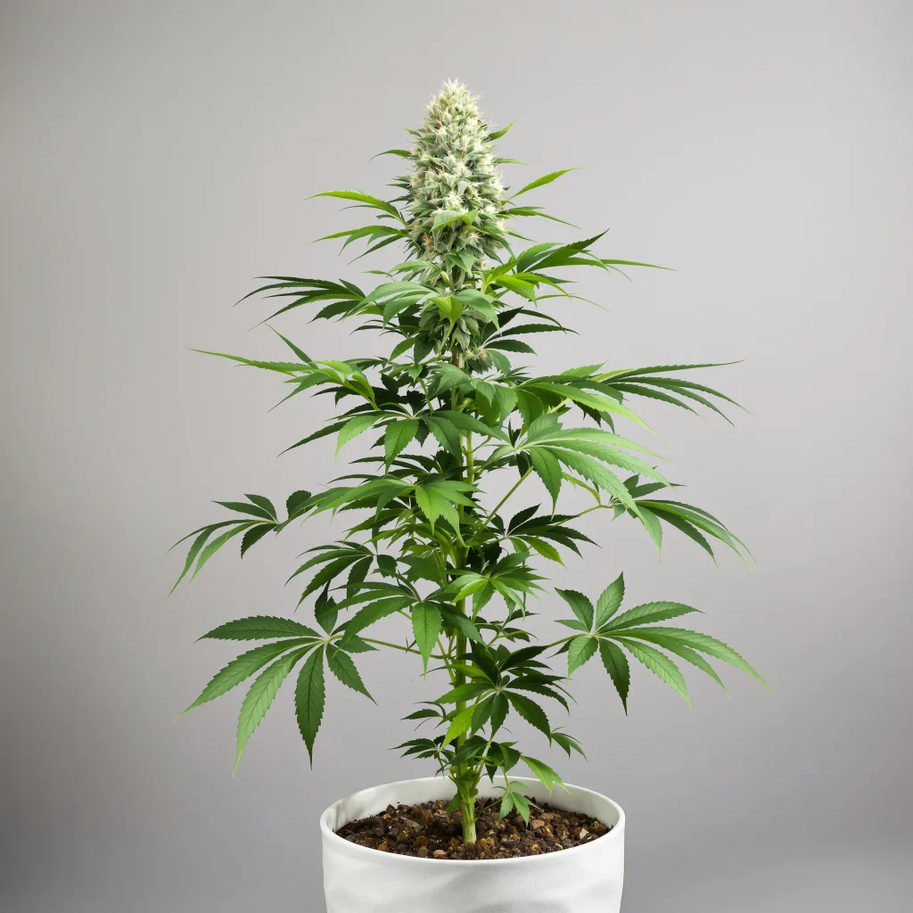 Chronic cannabis bud close-up showing dense purple-tinged calyxes