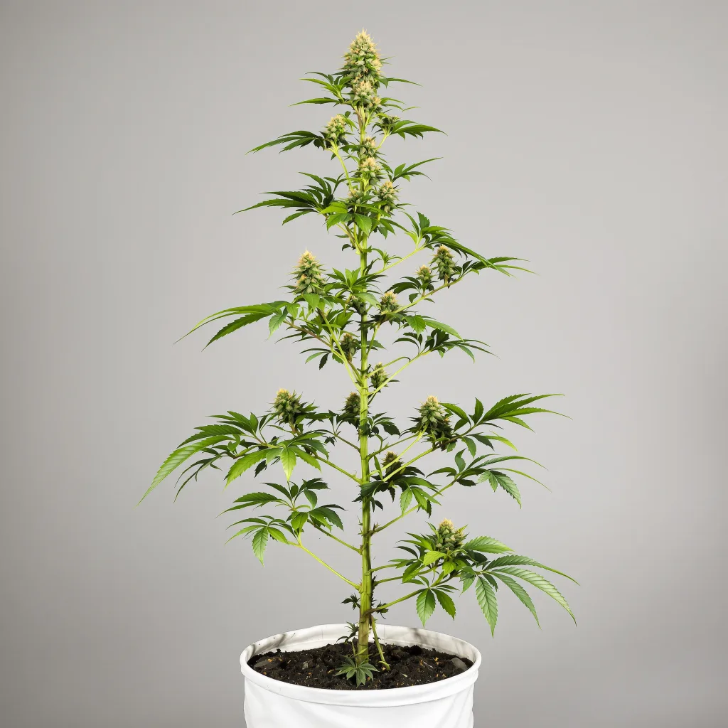 Chupacabra cannabis bud close-up showing balanced bud structure with frosted trichomes