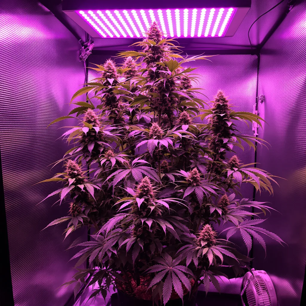 Cinderella's Dream 30% indica / 70% sativa flower with visible trichomes