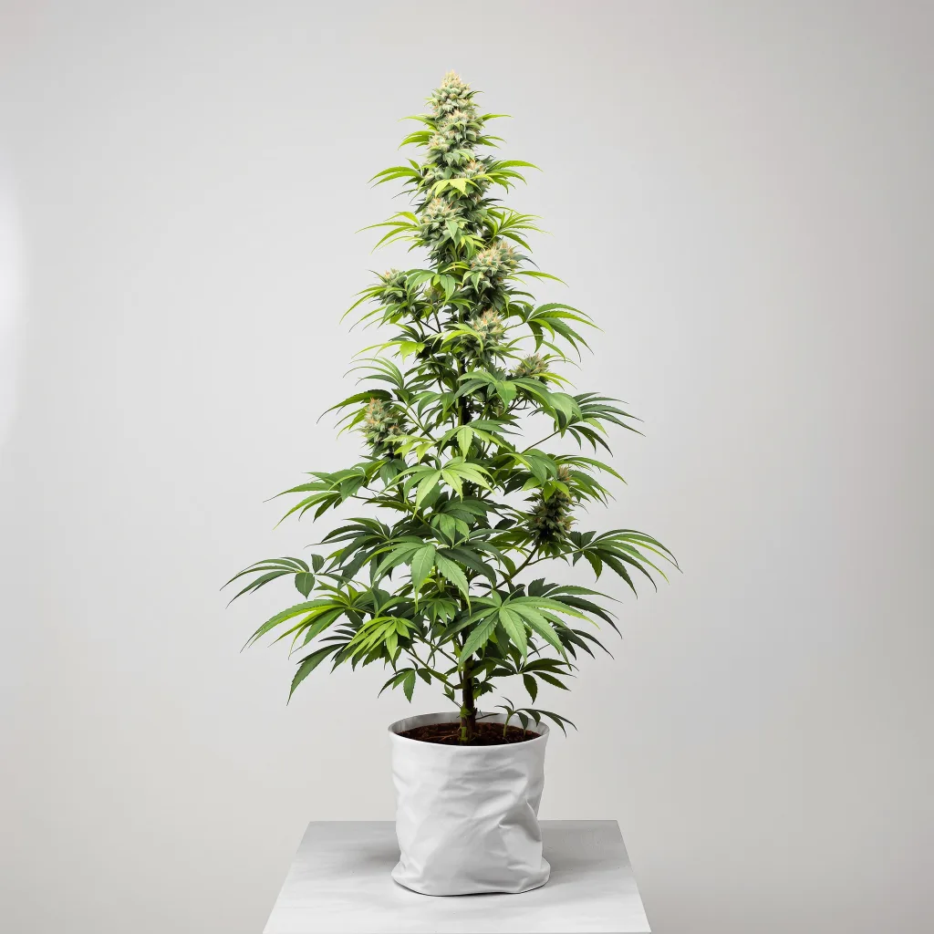Citrix cannabis bud close-up showing balanced bud structure with frosted trichomes