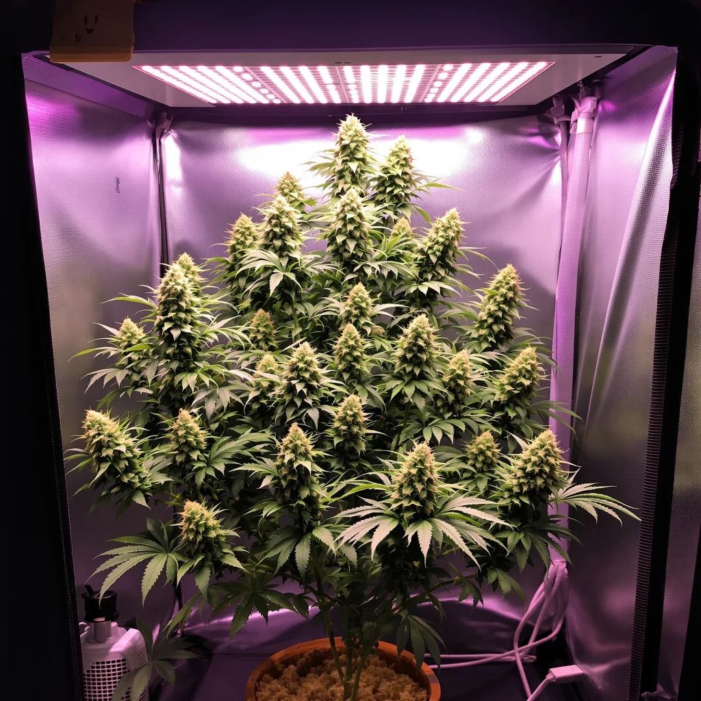 Cookies Gelato cannabis plant in flowering stage — 60-100 cm autoflower