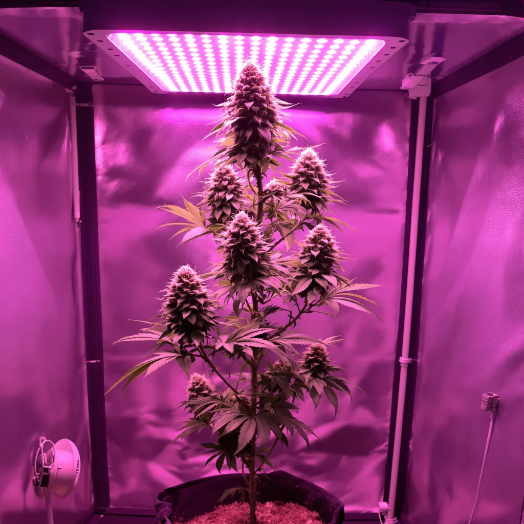 Cookies Gelato 41% indica / 59% sativa flower with visible trichomes