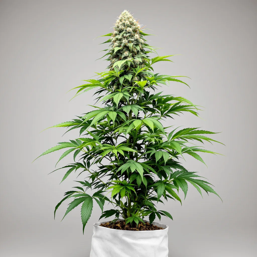 Cornbread cannabis bud close-up showing dense purple-tinged calyxes