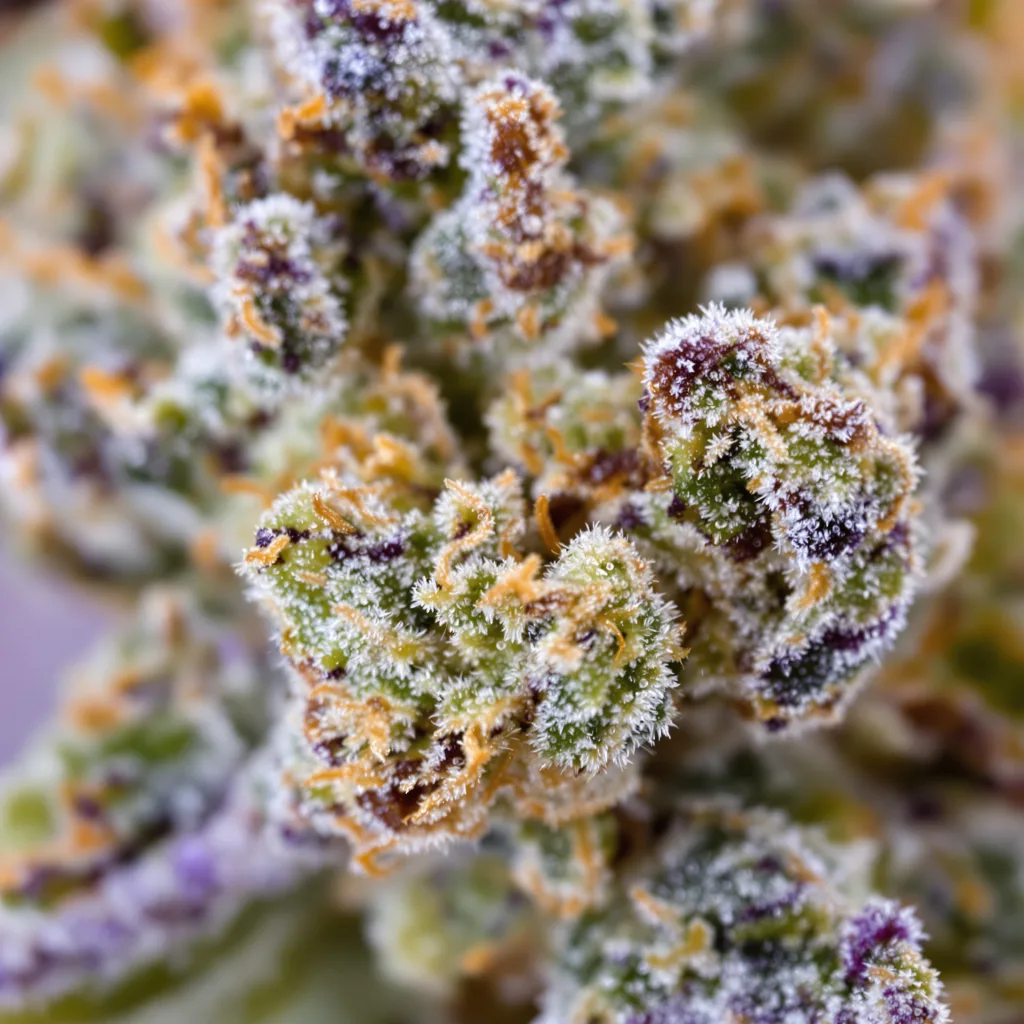 Cotton Candy Kush cannabis plant in flowering stage — 60-100 cm autoflower